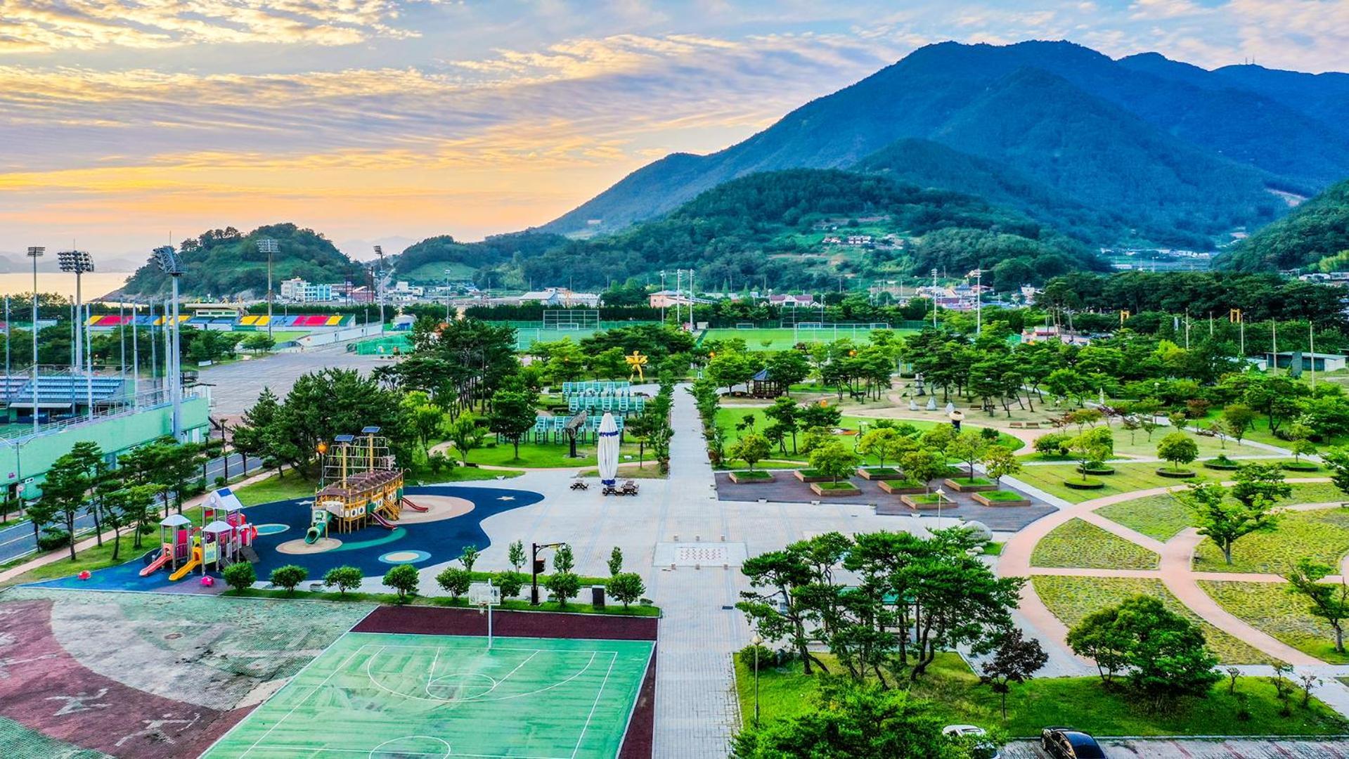 Namhae Sports Park Hotel Exterior foto